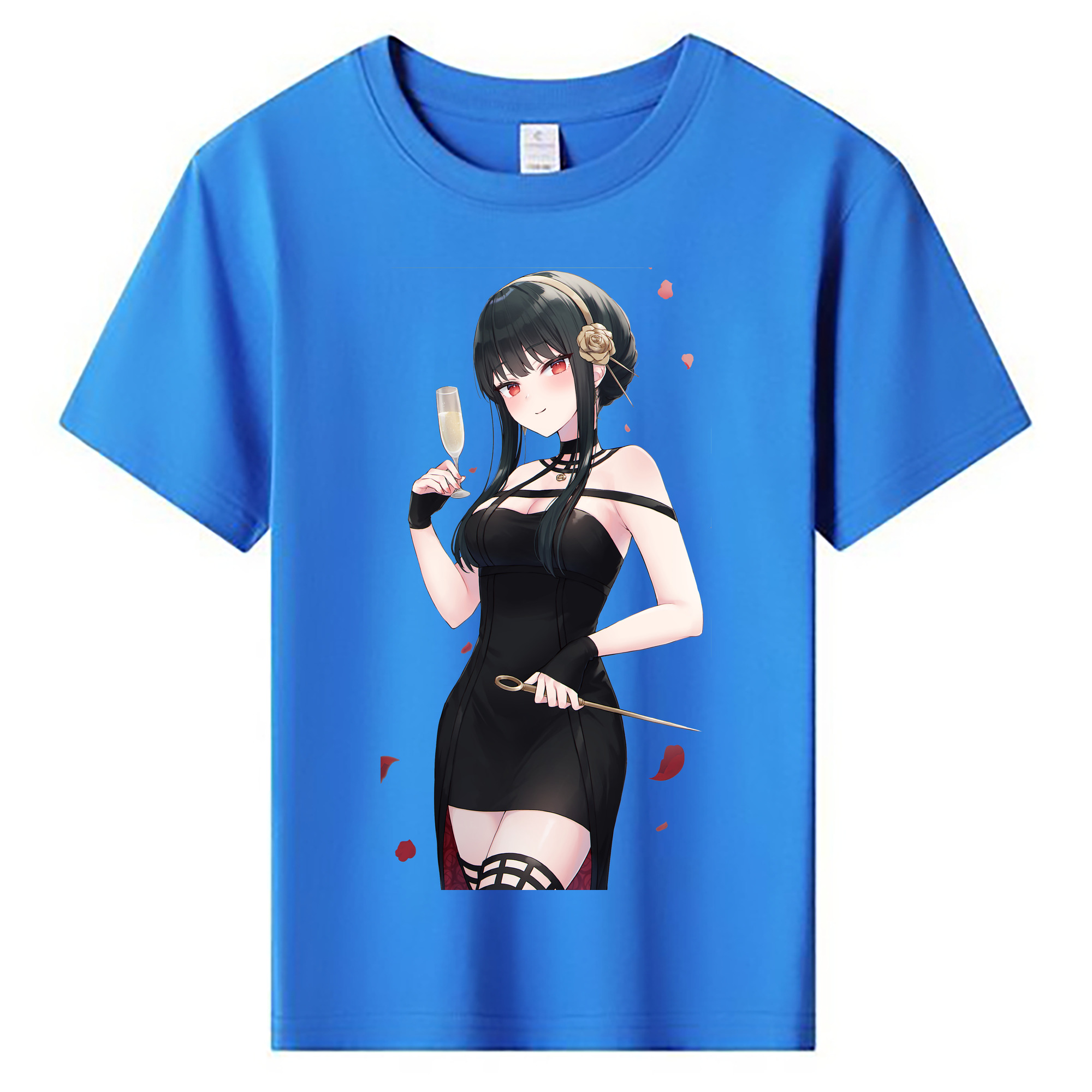 （画像用） SPY×FAMILY间谍家家酒 綿100％キッズTシャツ（フロントプリント）